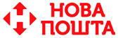 Логотип Новая пошта